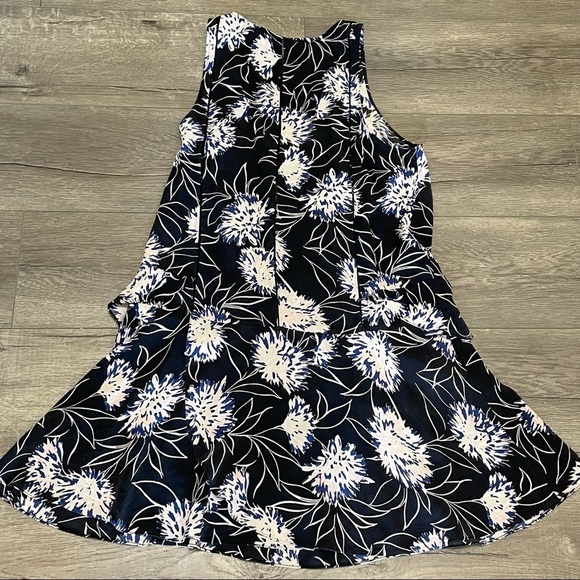 Thakoon 100% Silk Floral Sleeveless Layered Dress - Picture 6 of 7